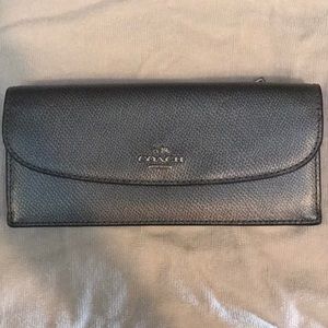slim COACH wallet that was used ONCE!
